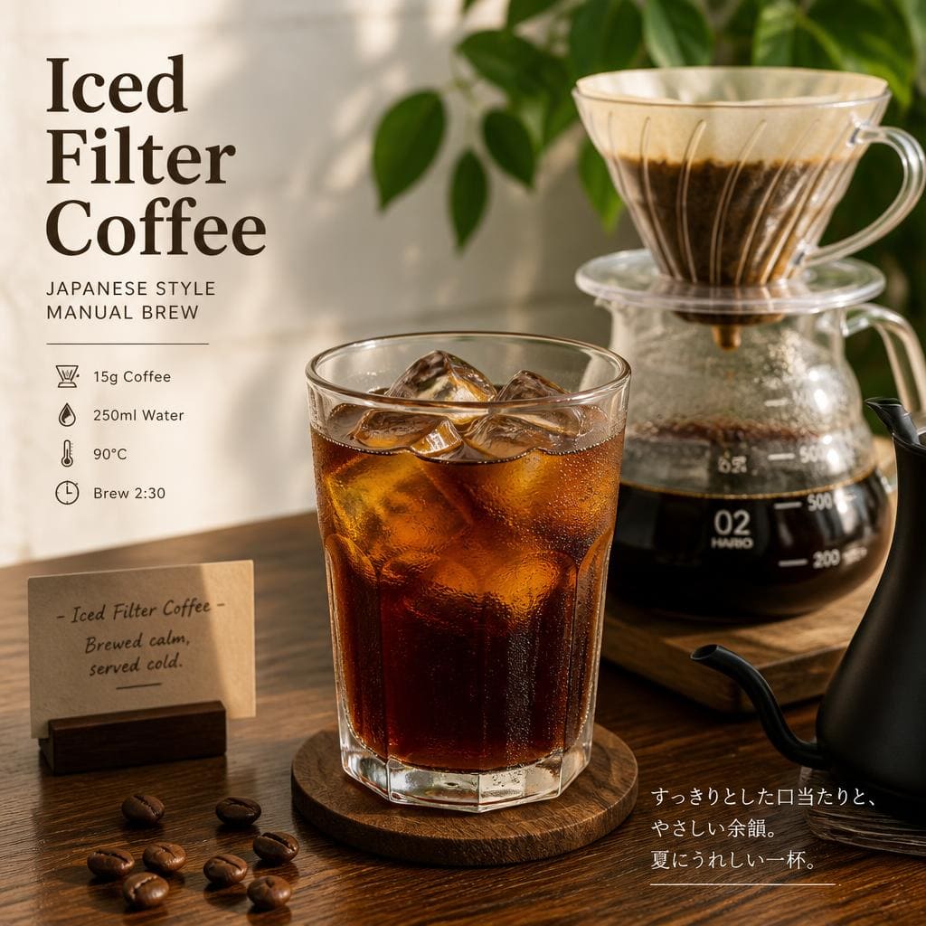 Iced Filter Coffee Turning Point